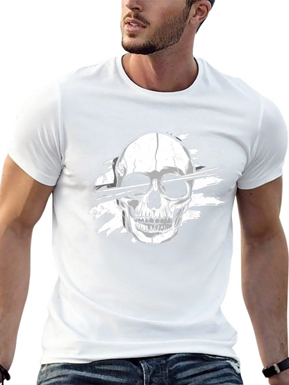 Skull Drummer T-Shirt - Rock On!