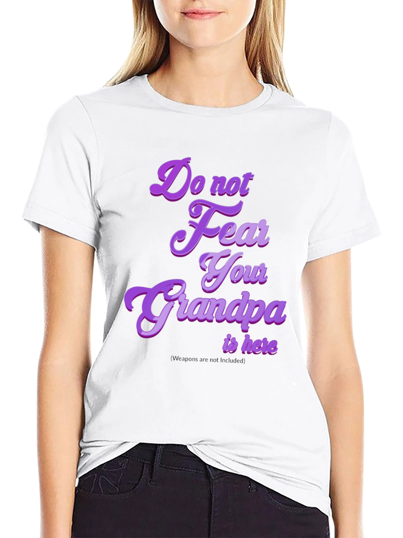 Funny Grandpa T-Shirt - Do Not Fear Your Grandpa