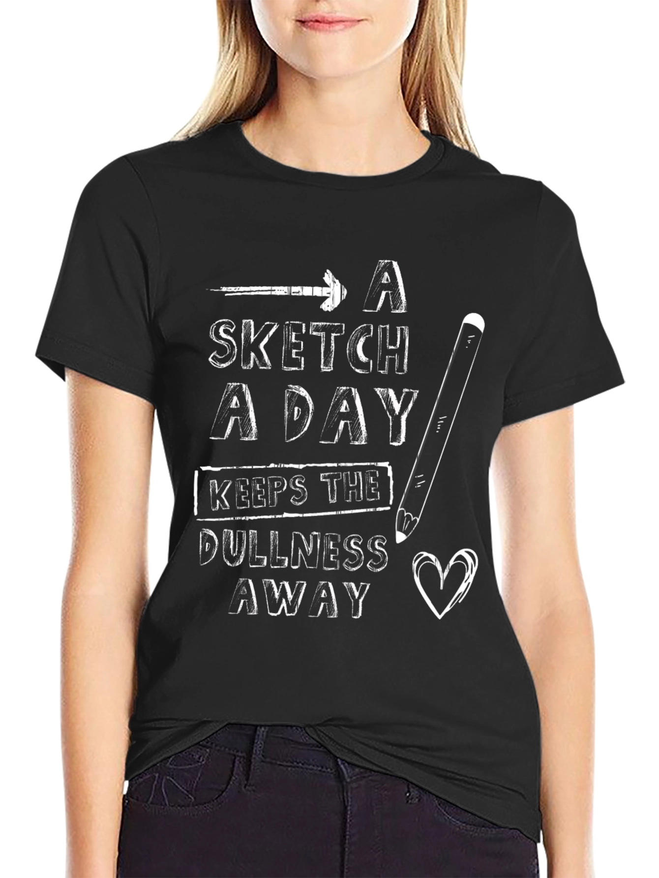 A Sketch a Day T-Shirt - Artist Gift