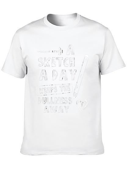 A Sketch a Day T-Shirt - Artist Gift
