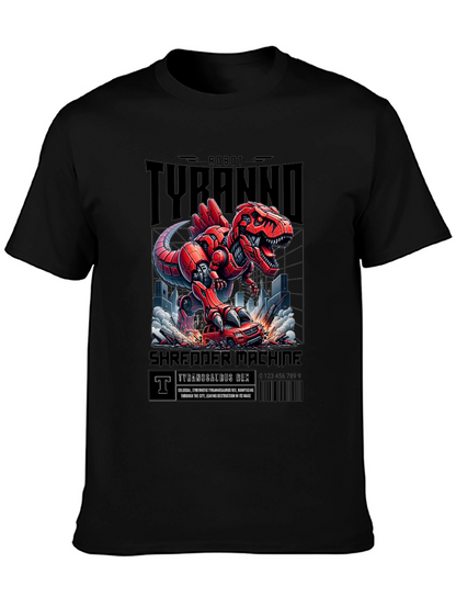 Robot Tyranno Shredder Machine T-Shirt