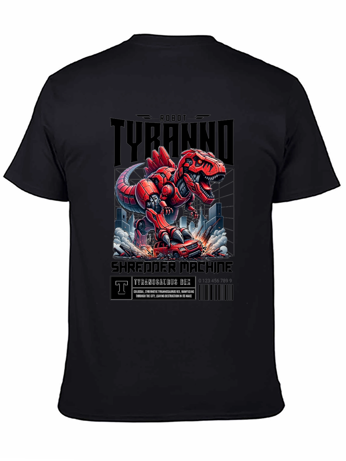 Robot Tyranno Shredder Machine T-Shirt