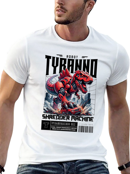 Robot Tyranno Shredder Machine T-Shirt