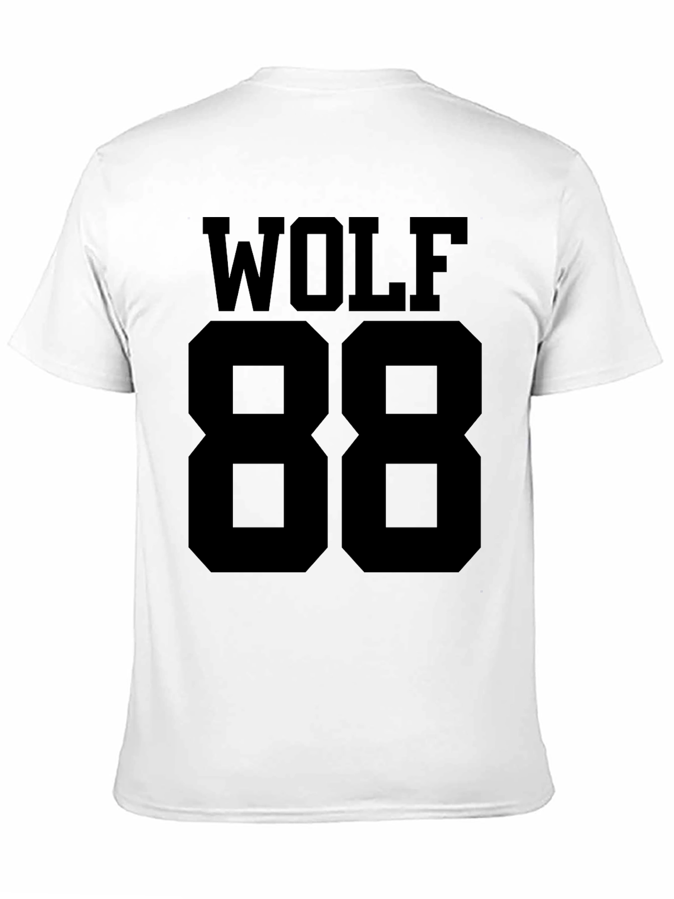 Wolf 88 Black T-Shirt