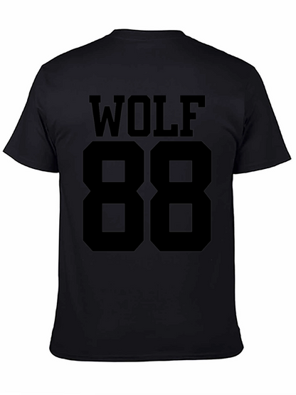 Wolf 88 Black T-Shirt