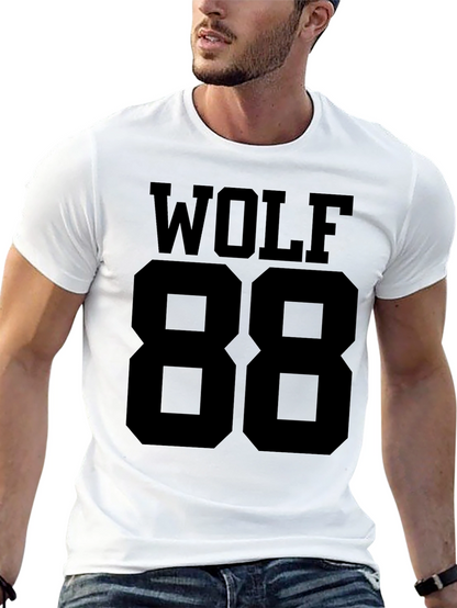Wolf 88 Black T-Shirt