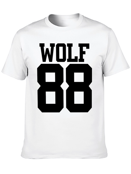 Wolf 88 Black T-Shirt
