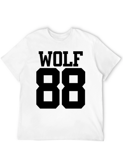 Wolf 88 Black T-Shirt