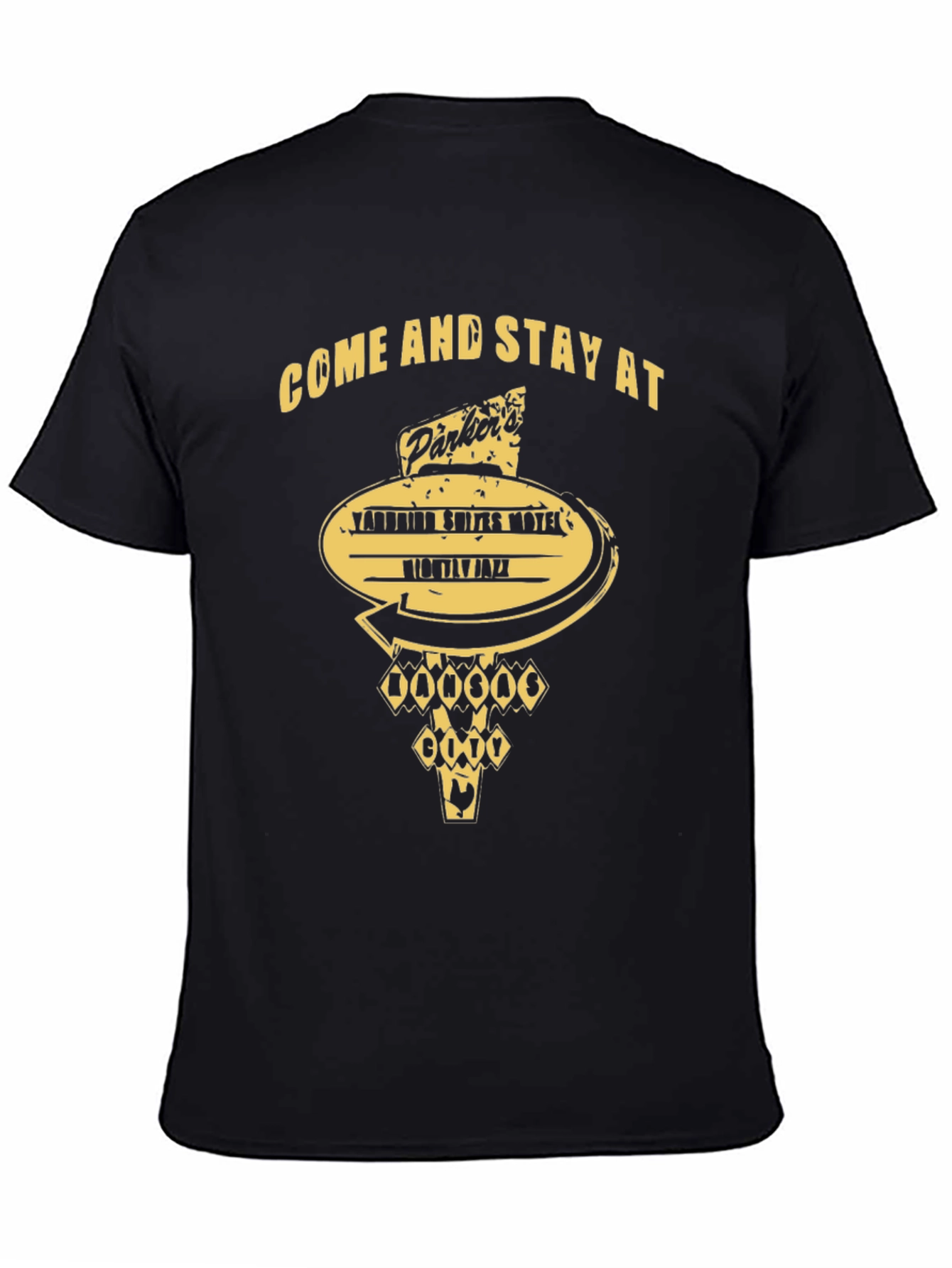 Parkers Yarrow Suites Motel T-Shirt - Nightly Jazz Tee