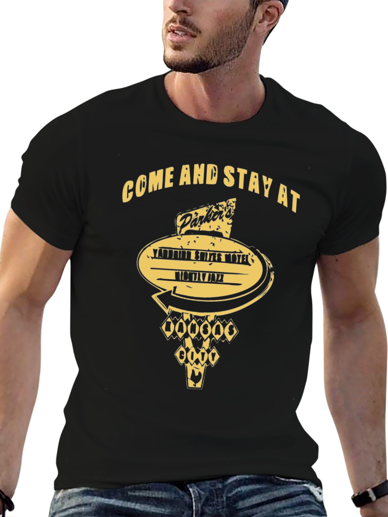 Parkers Yarrow Suites Motel T-Shirt - Nightly Jazz Tee