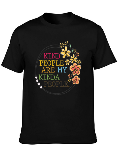 Kind People Flower Graphic Tee