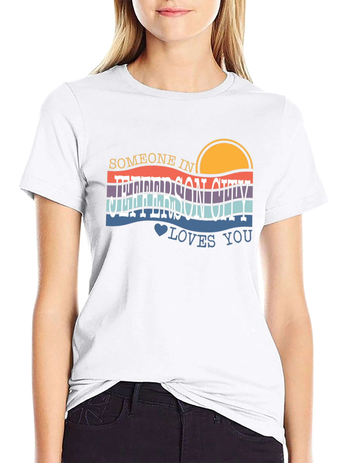 Jefferson City Loves You Graphic Tee