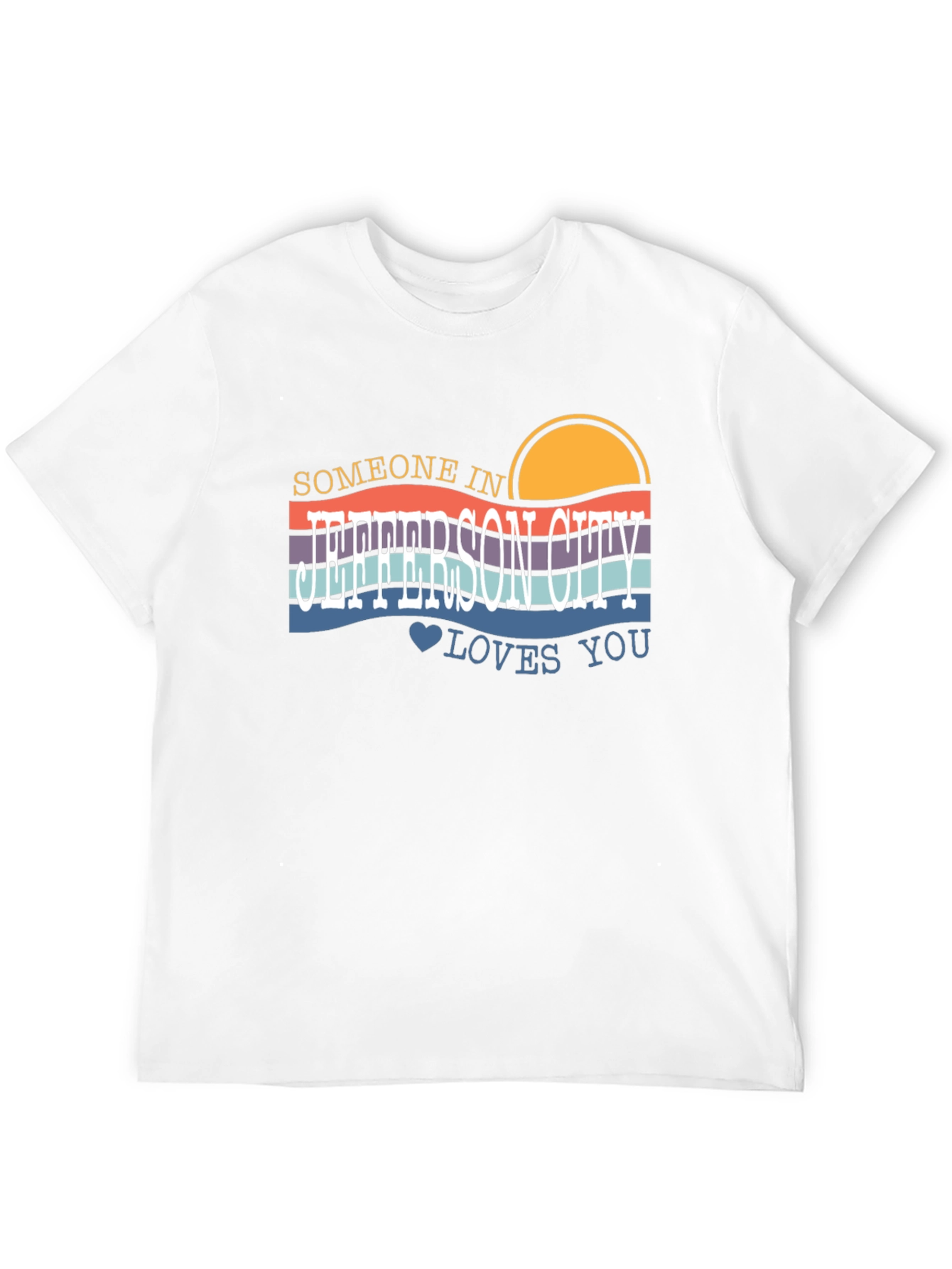 Jefferson City Loves You Graphic Tee