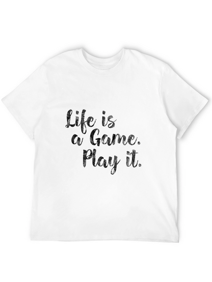 Life is a Game T-Shirt - Soft Cotton Blend