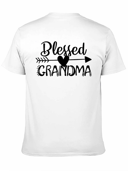 Blessed Grandma Graphic Tee - Unisex Black T-Shirt