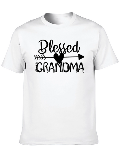 Blessed Grandma Graphic Tee - Unisex Black T-Shirt