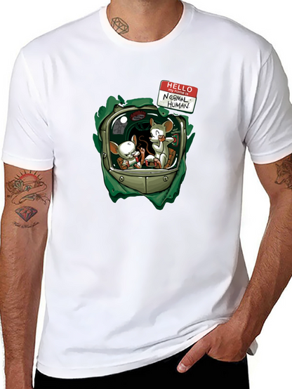 Pinky and the Brain T-Shirt - Normal Human