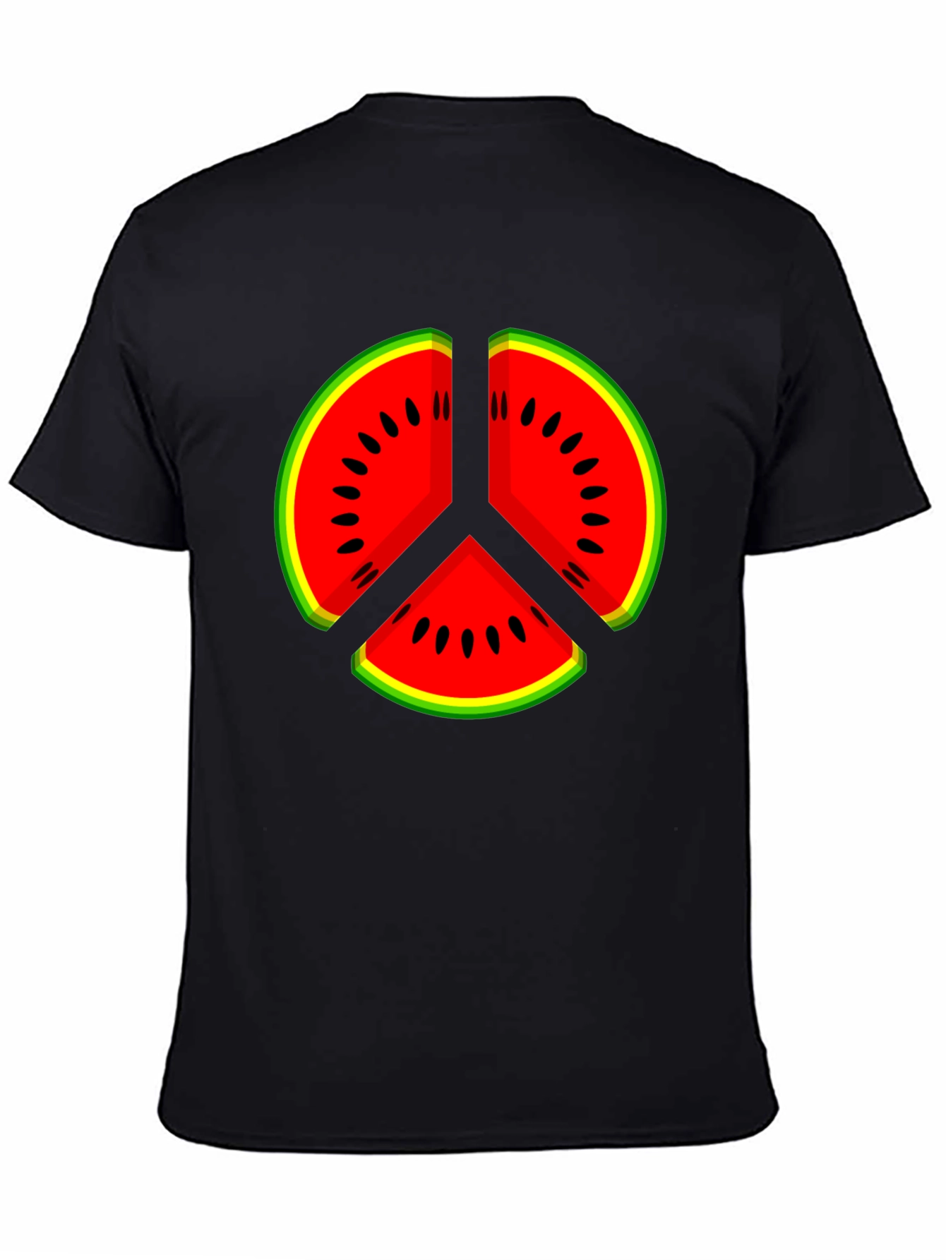 Watermelon Peace Sign Graphic Tee