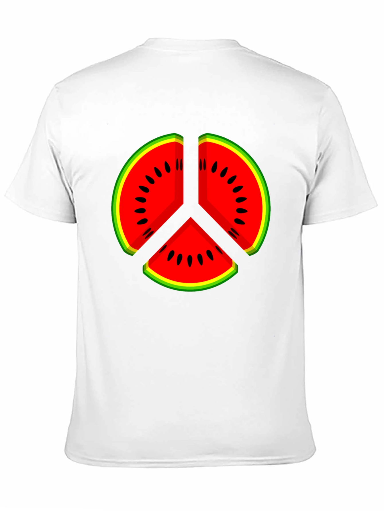 Watermelon Peace Sign Graphic Tee