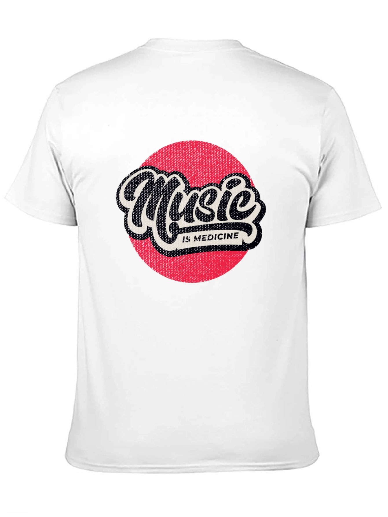 Music is Medicine Graphic Tee - Black