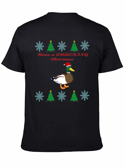 Quacking Christmas T-Shirt - Holiday Duck Tee