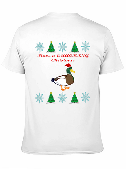 Quacking Christmas T-Shirt - Holiday Duck Tee