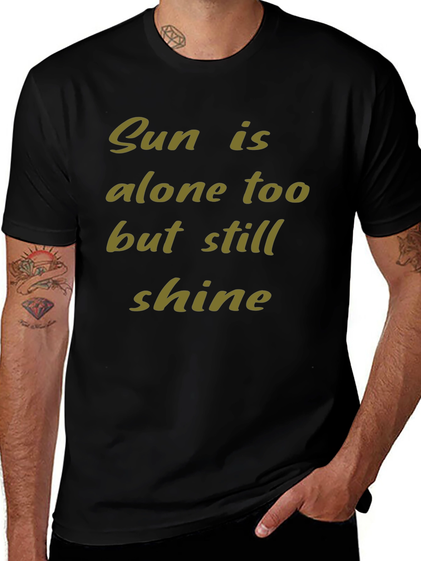Inspirational Sun Shine Graphic T-Shirt