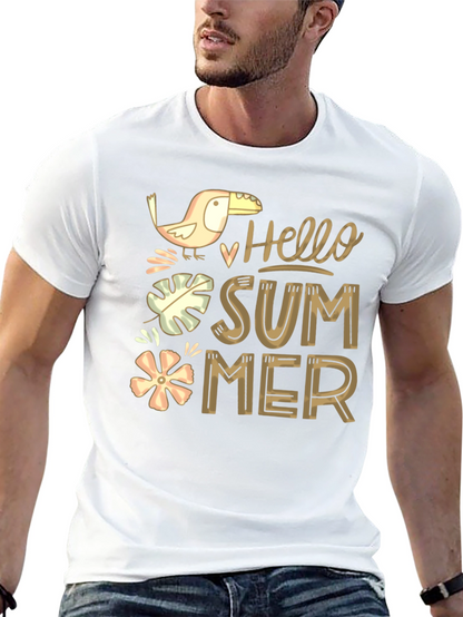 Hello Summer Graphic T-Shirt