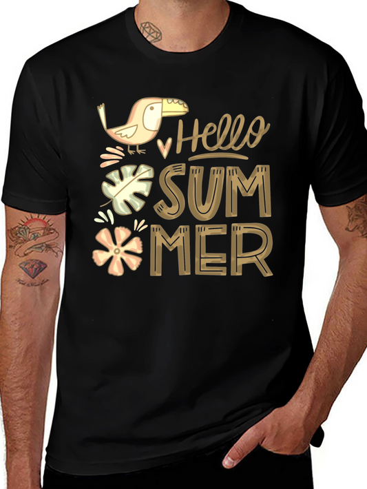 Hello Summer Graphic T-Shirt