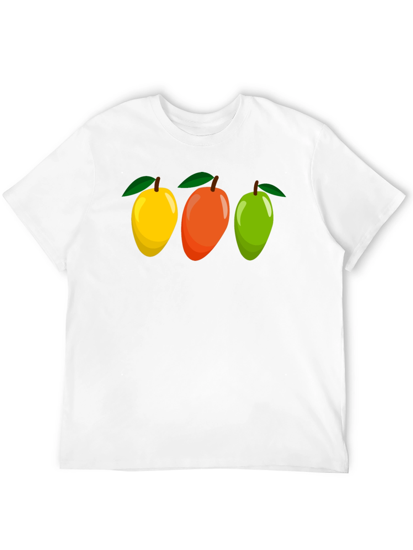 Mango Trio Graphic Tee - Fruit Lovers T-Shirt