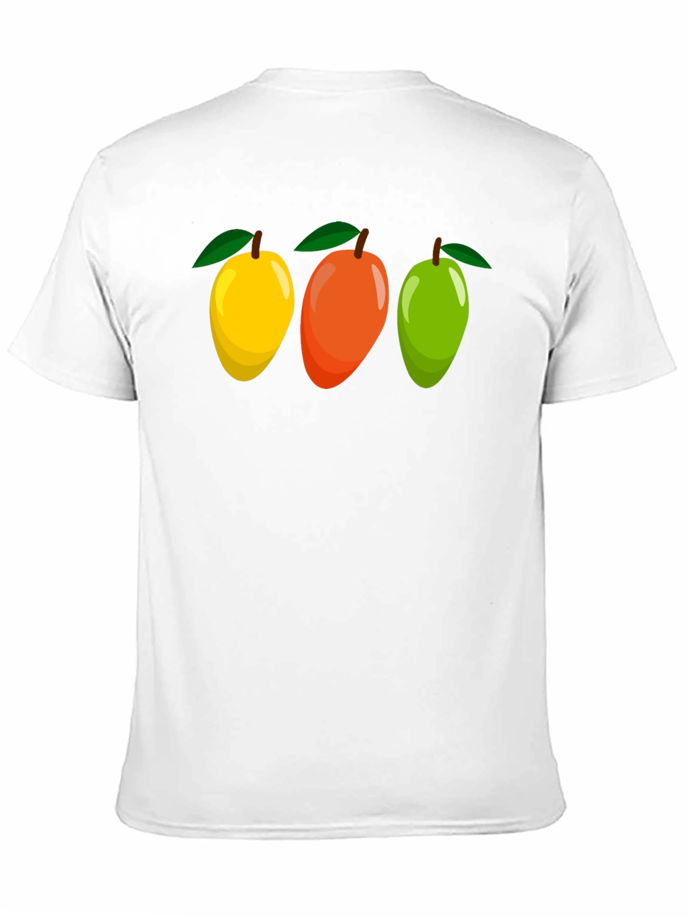 Mango Trio Graphic Tee - Fruit Lovers T-Shirt