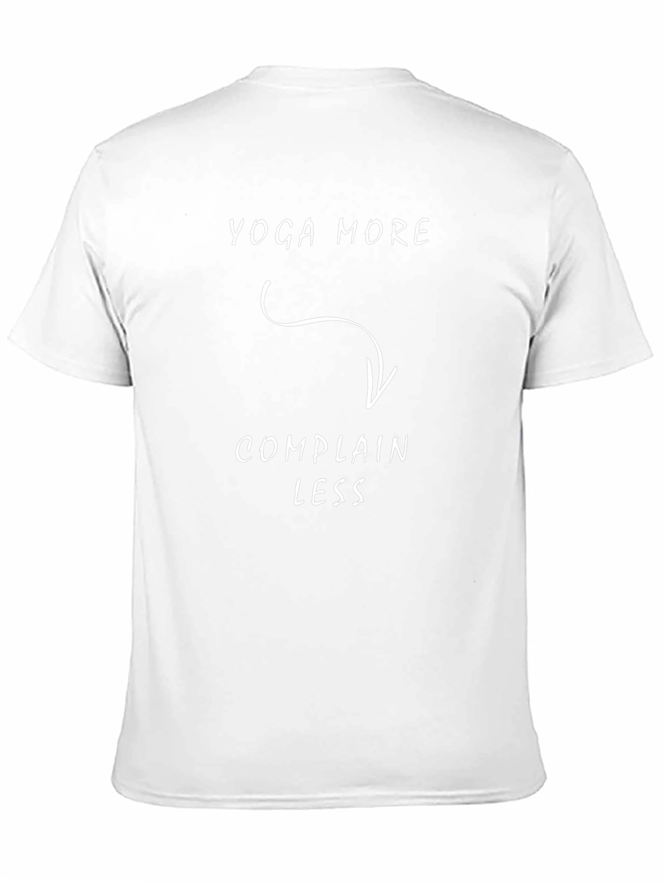Yoga More Complain Less T-Shirt Funny Yoga Tee
