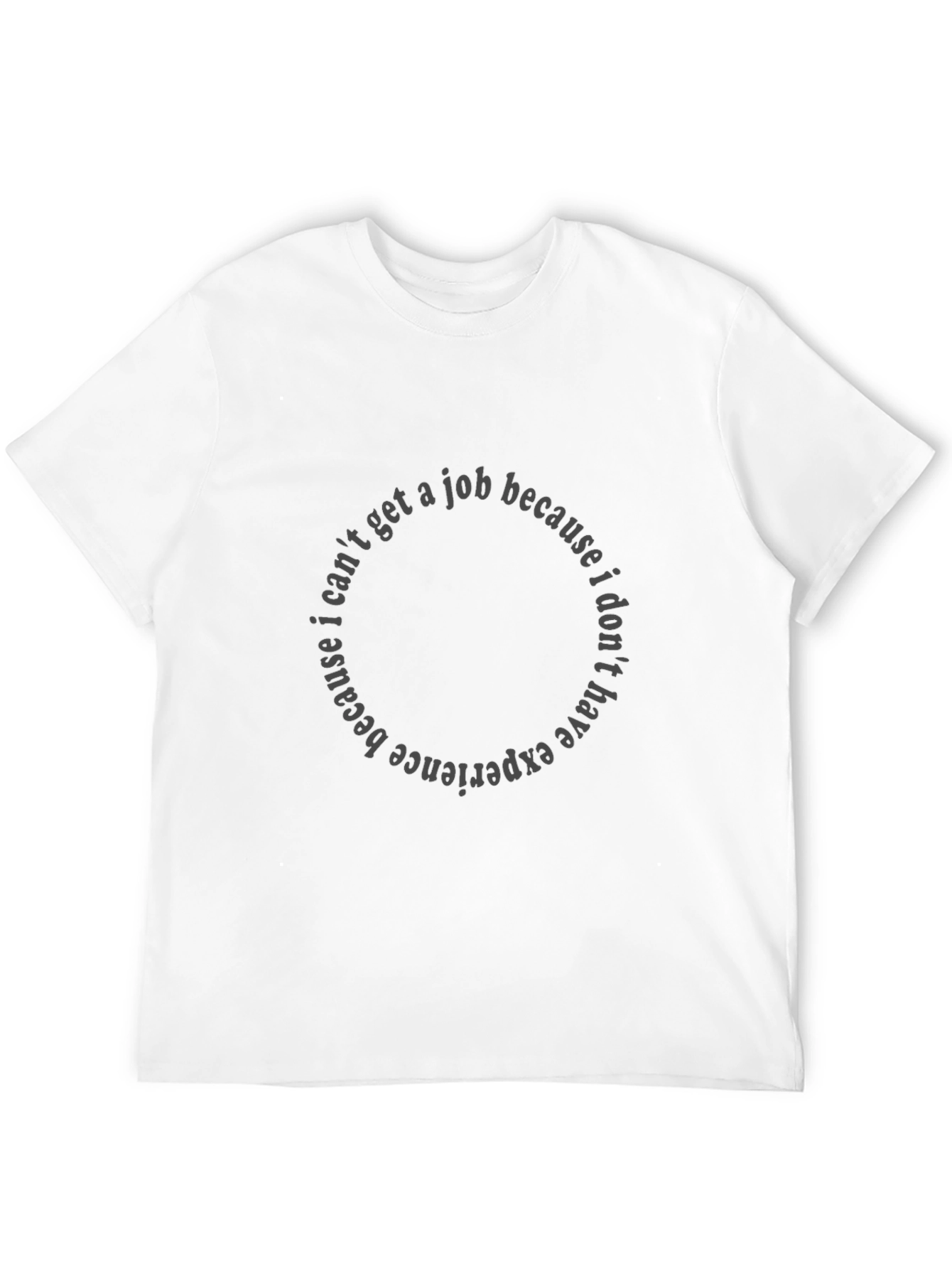 Black Cant Get a Job Graphic Tee