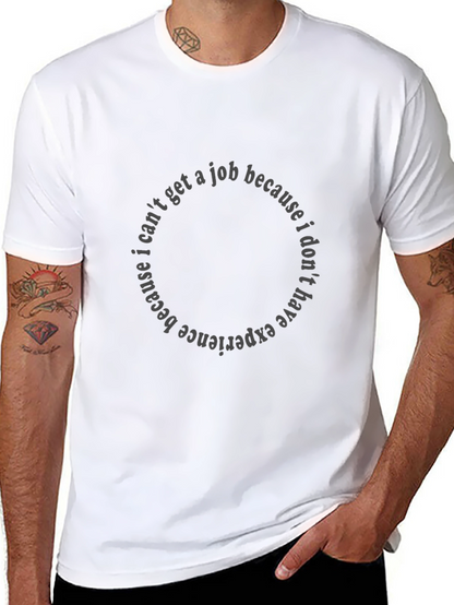 Black Cant Get a Job Graphic Tee