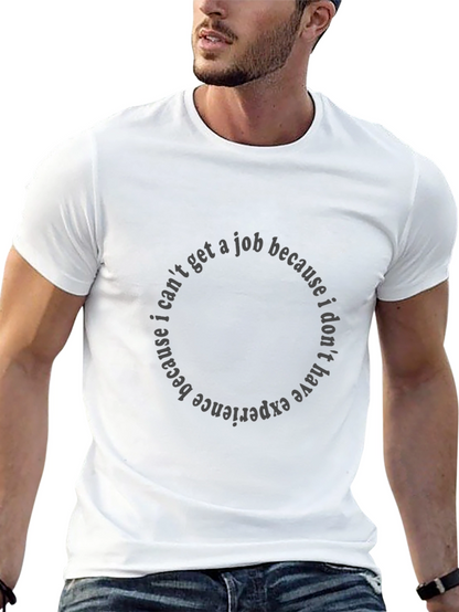 Black Cant Get a Job Graphic Tee