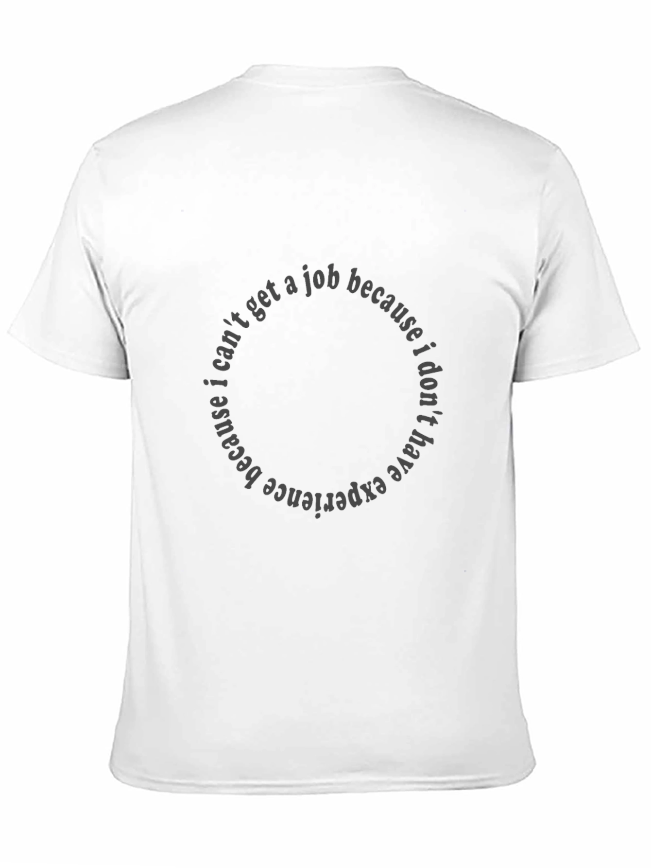 Black Cant Get a Job Graphic Tee
