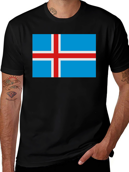 Iceland Flag Graphic T-Shirt