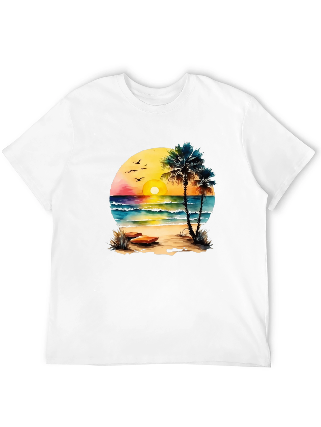 Beach Sunset Graphic Tee