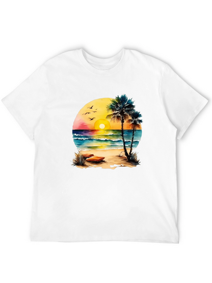 Beach Sunset Graphic Tee