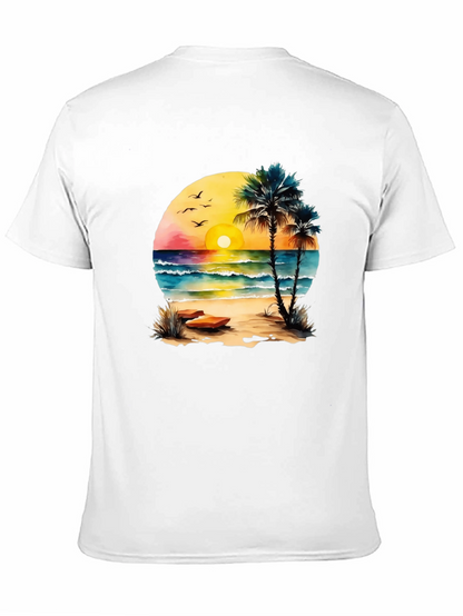Beach Sunset Graphic Tee
