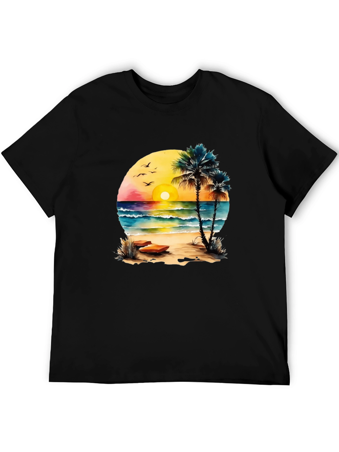 Beach Sunset Graphic Tee