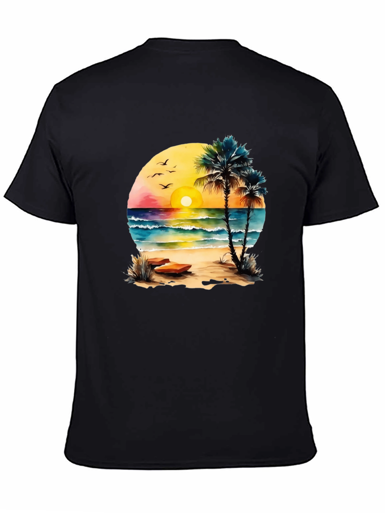 Beach Sunset Graphic Tee