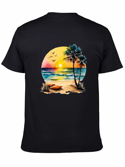 Beach Sunset Graphic Tee