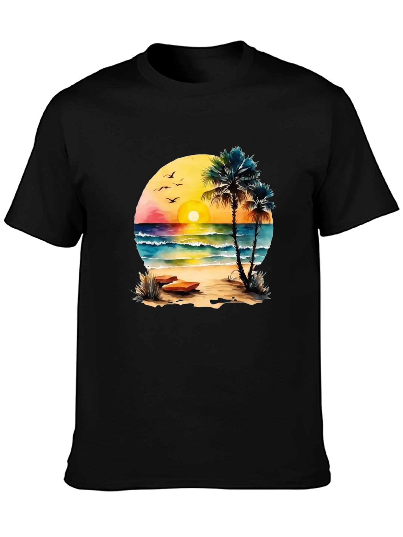 Beach Sunset Graphic Tee