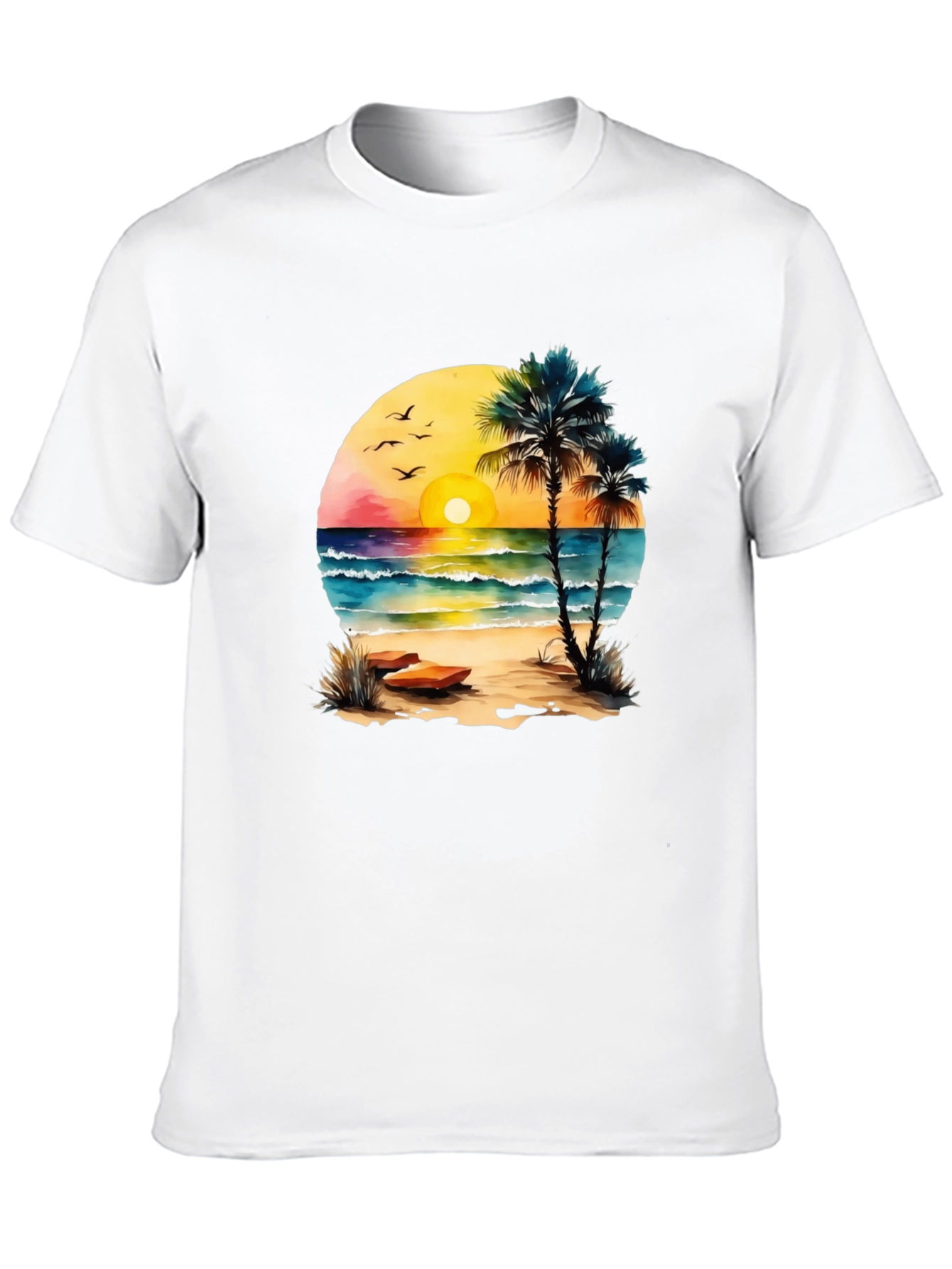 Beach Sunset Graphic Tee