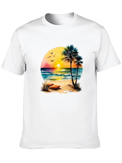 Beach Sunset Graphic Tee