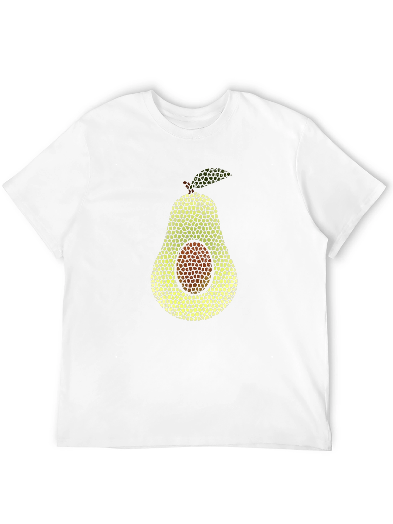 Avocado Mosaic T-Shirt - Unique Graphic Tee