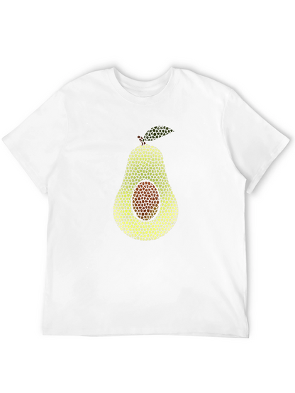 Avocado Mosaic T-Shirt - Unique Graphic Tee