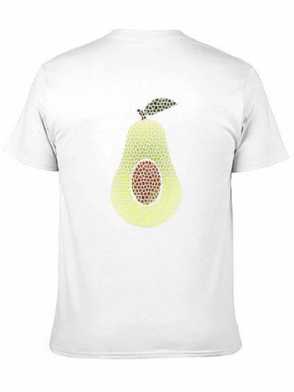 Avocado Mosaic T-Shirt - Unique Graphic Tee