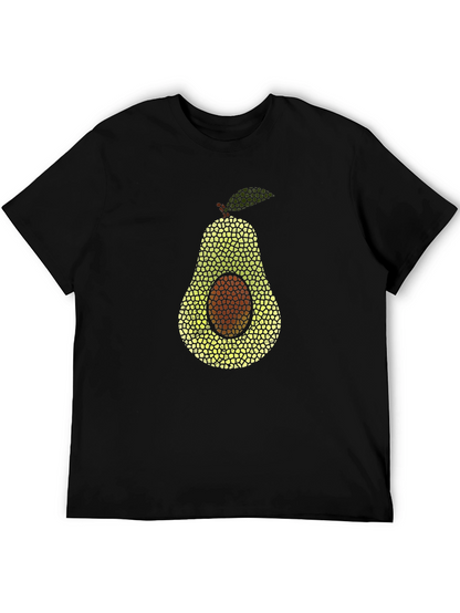 Avocado Mosaic T-Shirt - Unique Graphic Tee